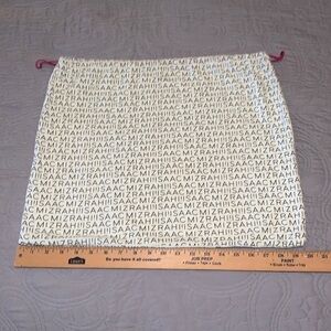 LARGE Isaac Mizrahi Dust Bag